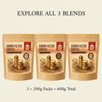Filter Coffee | Explorer Pack (3 Blends × 200g)