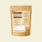 Back of Grandpa House Coffee Pure Blend pack showing ingredients and brewing instructions
