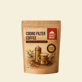 Premium Coorg filter coffee powder by Grandpa House, traditionally sun-dried and medium roasted for rich South Indian filter coffee